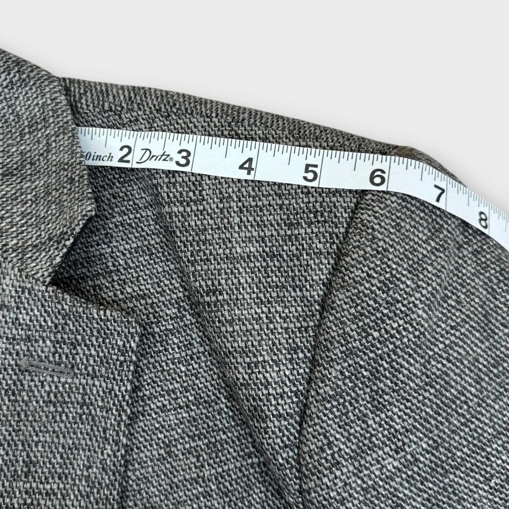 Silverado Mens Yoked Western Blazer 38R Elbow Patches Union Made USA Vintage